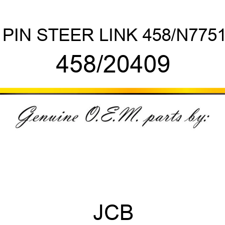 PIN STEER LINK 458/N7751 458/20409