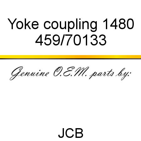 Yoke, coupling, 1480 459/70133