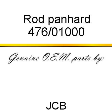 Rod, panhard 476/01000