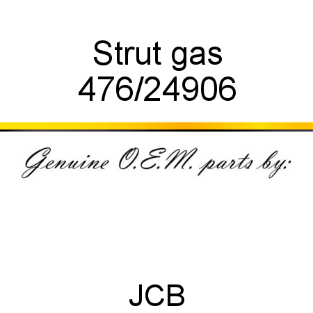 Strut, gas 476/24906