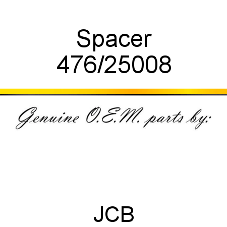 Spacer 476/25008