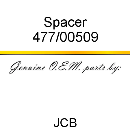 Spacer 477/00509