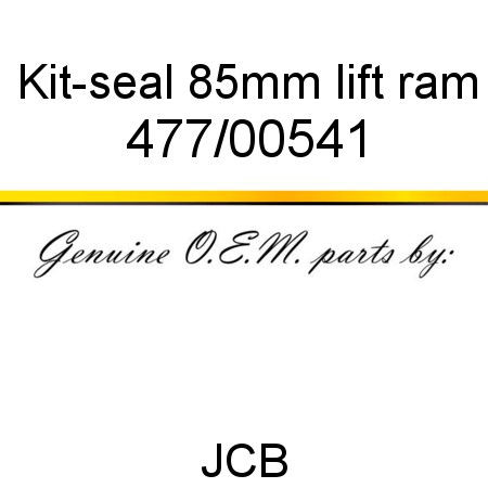Kit-seal, 85mm lift ram 477/00541