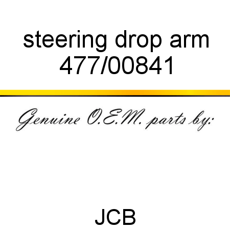 steering drop arm 477/00841
