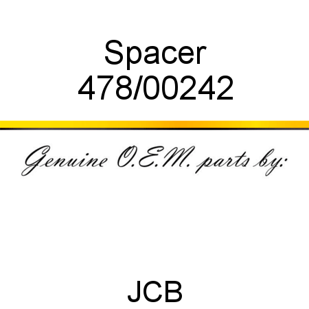 Spacer 478/00242