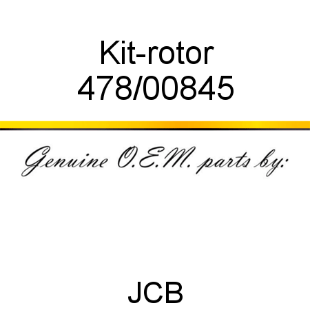 Kit-rotor 478/00845