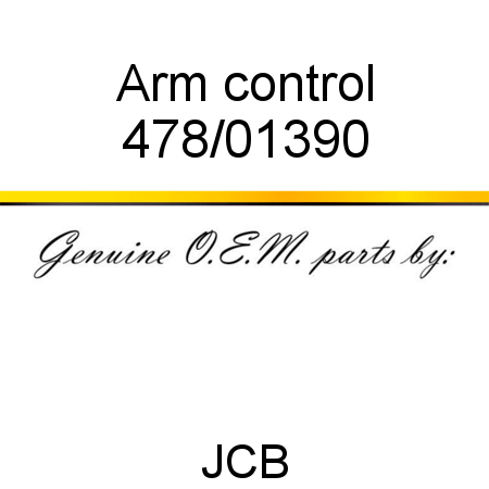 Arm, control 478/01390
