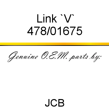 Link, `V` 478/01675