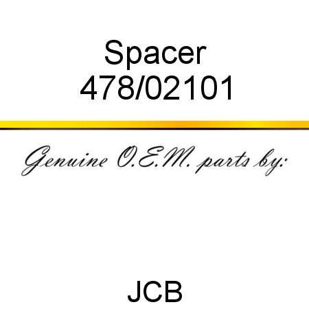 Spacer 478/02101