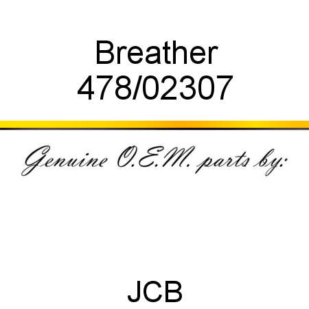 Breather 478/02307