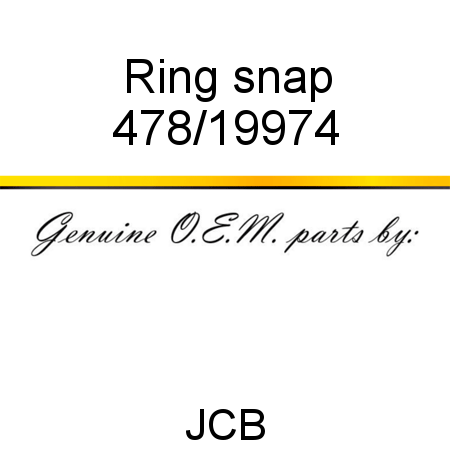 Ring, snap 478/19974