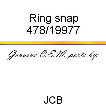 Ring, snap 478/19977