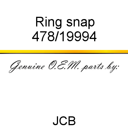 Ring, snap 478/19994
