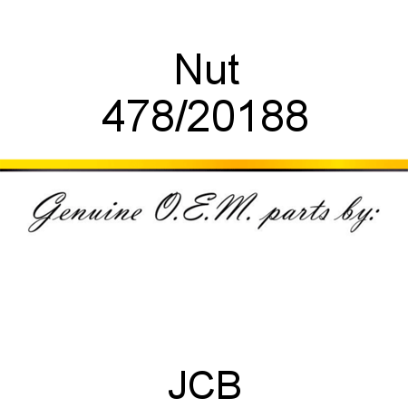Nut 478/20188