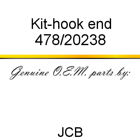 Kit-hook end 478/20238