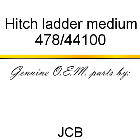 Hitch, ladder, medium 478/44100