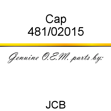 Cap 481/02015