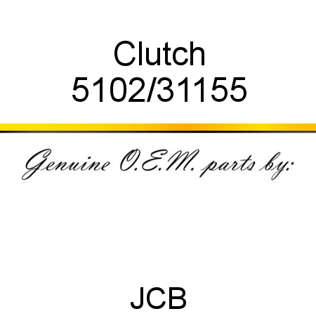 Clutch 5102/31155