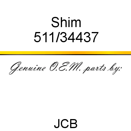 Shim 511/34437