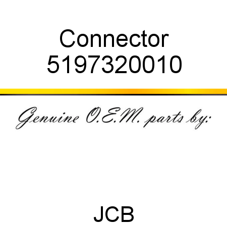 Connector 5197320010