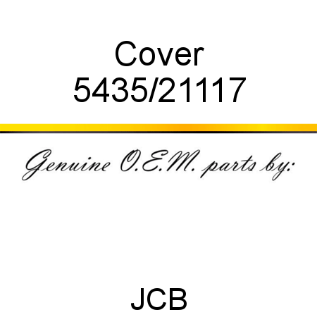 Cover 5435/21117