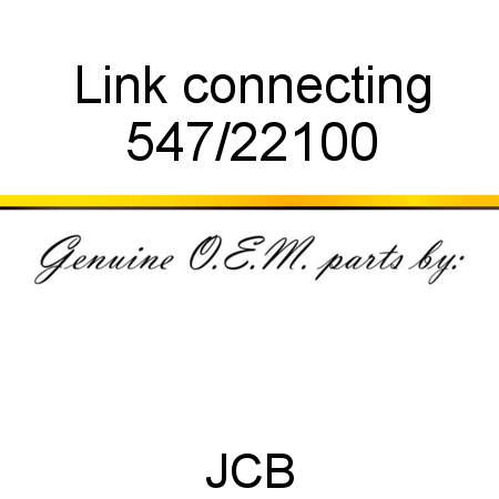 Link, connecting 547/22100