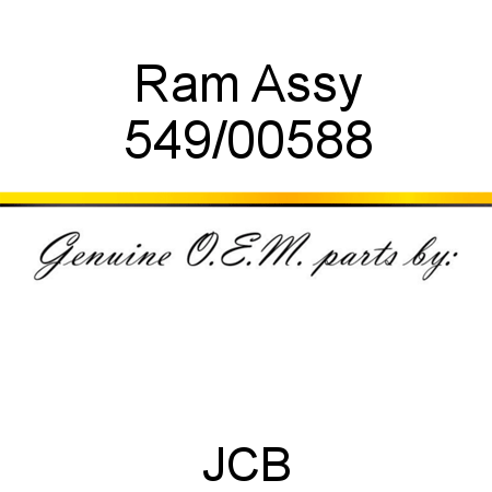 Ram, Assy 549/00588