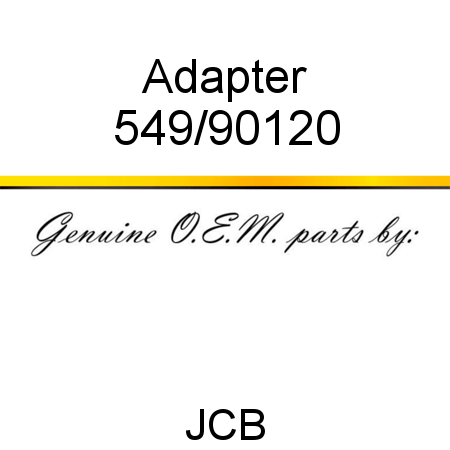 Adapter 549/90120