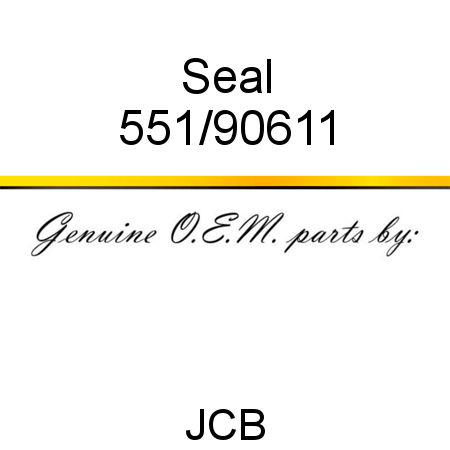 Seal 551/90611