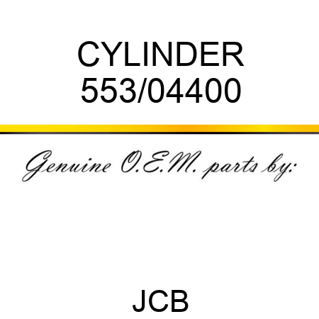 CYLINDER 553/04400