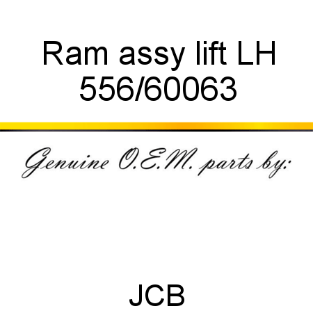Ram, assy lift LH 556/60063