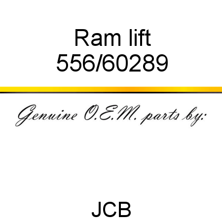 Ram, lift 556/60289