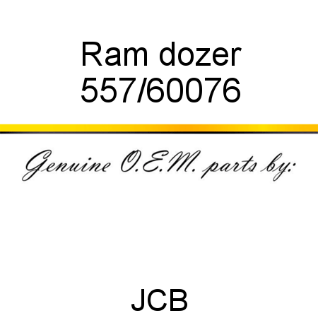 Ram, dozer 557/60076