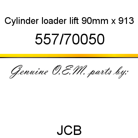 Cylinder, loader lift, 90mm x 913 557/70050