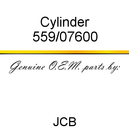 Cylinder 559/07600