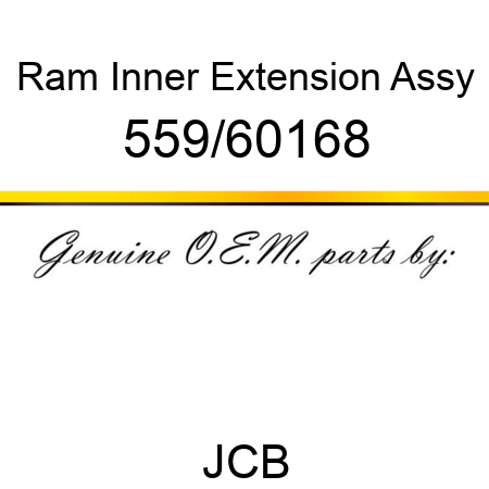 Ram, Inner Extension Assy 559/60168