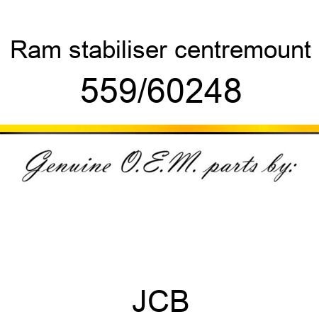 Ram, stabiliser, centremount 559/60248