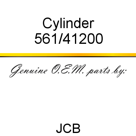 Cylinder 561/41200
