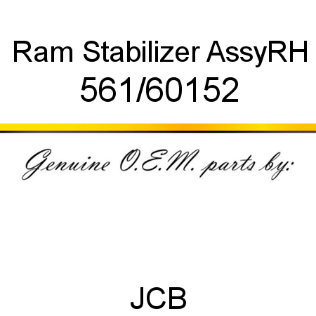 Ram, Stabilizer Assy,RH 561/60152