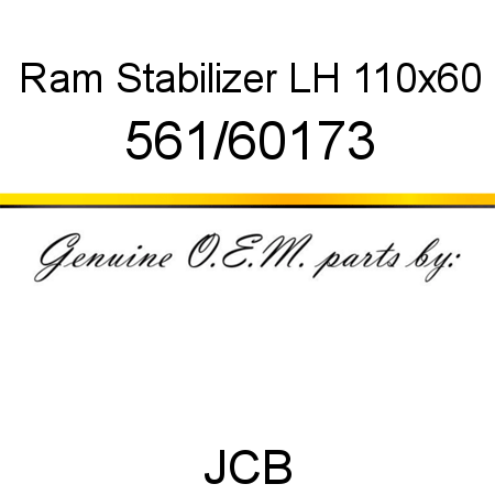 Ram, Stabilizer LH 110x60 561/60173