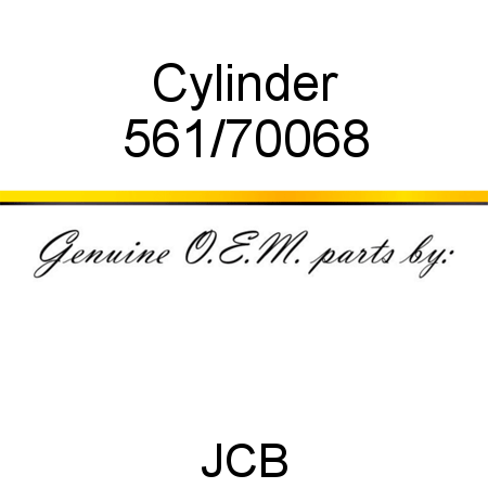 Cylinder 561/70068