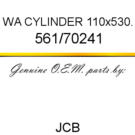 WA CYLINDER 110x530. 561/70241