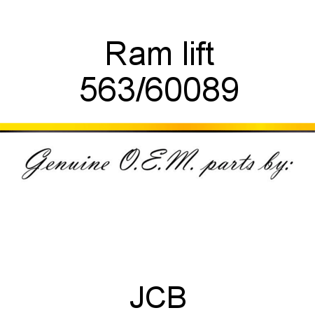 Ram, lift 563/60089