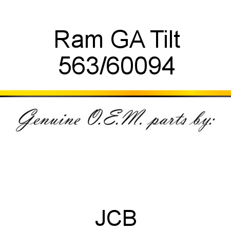 Ram, GA Tilt 563/60094