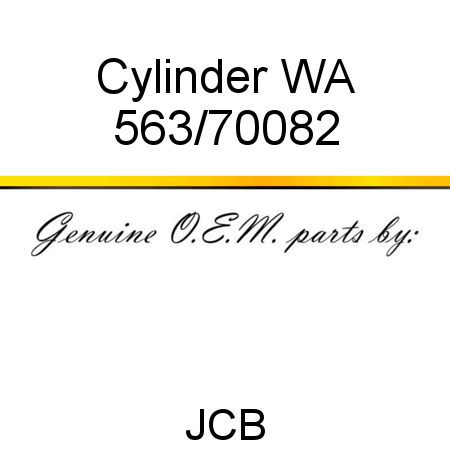 Cylinder, WA 563/70082