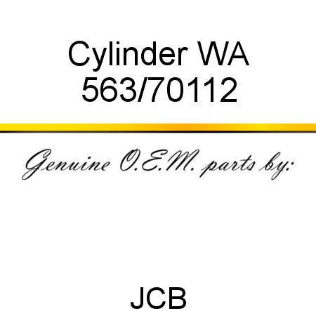 Cylinder, WA 563/70112