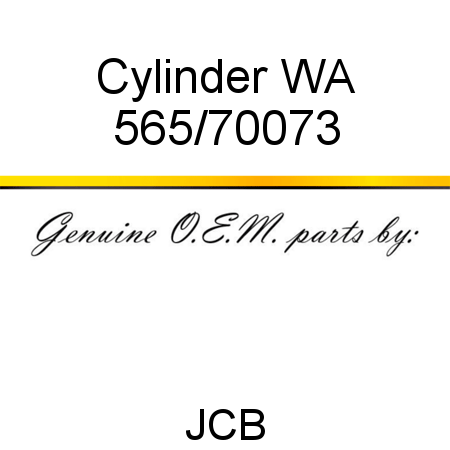 Cylinder, WA 565/70073