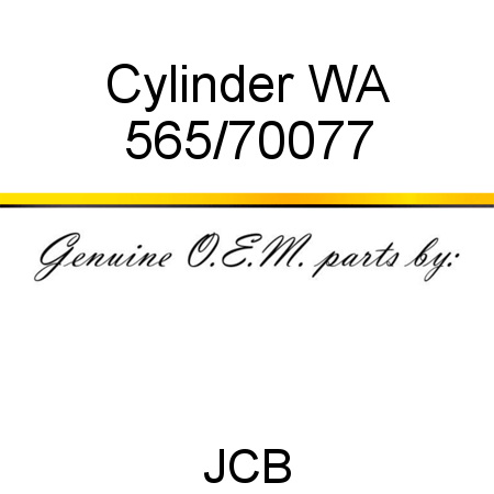 Cylinder, WA 565/70077
