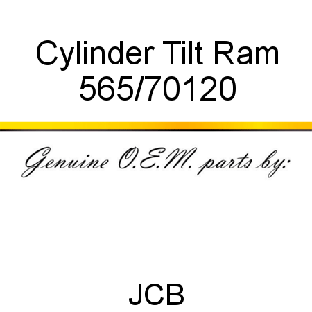 Cylinder, Tilt Ram 565/70120