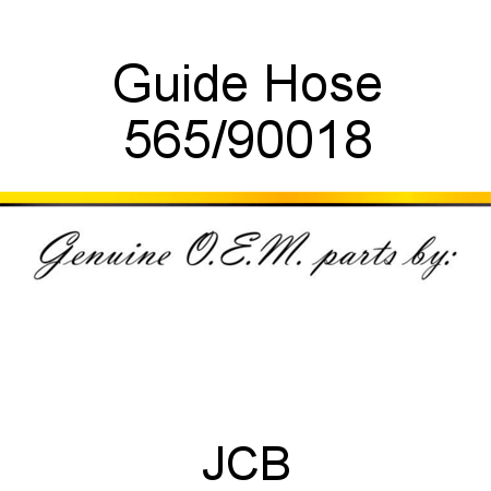 Guide, Hose 565/90018